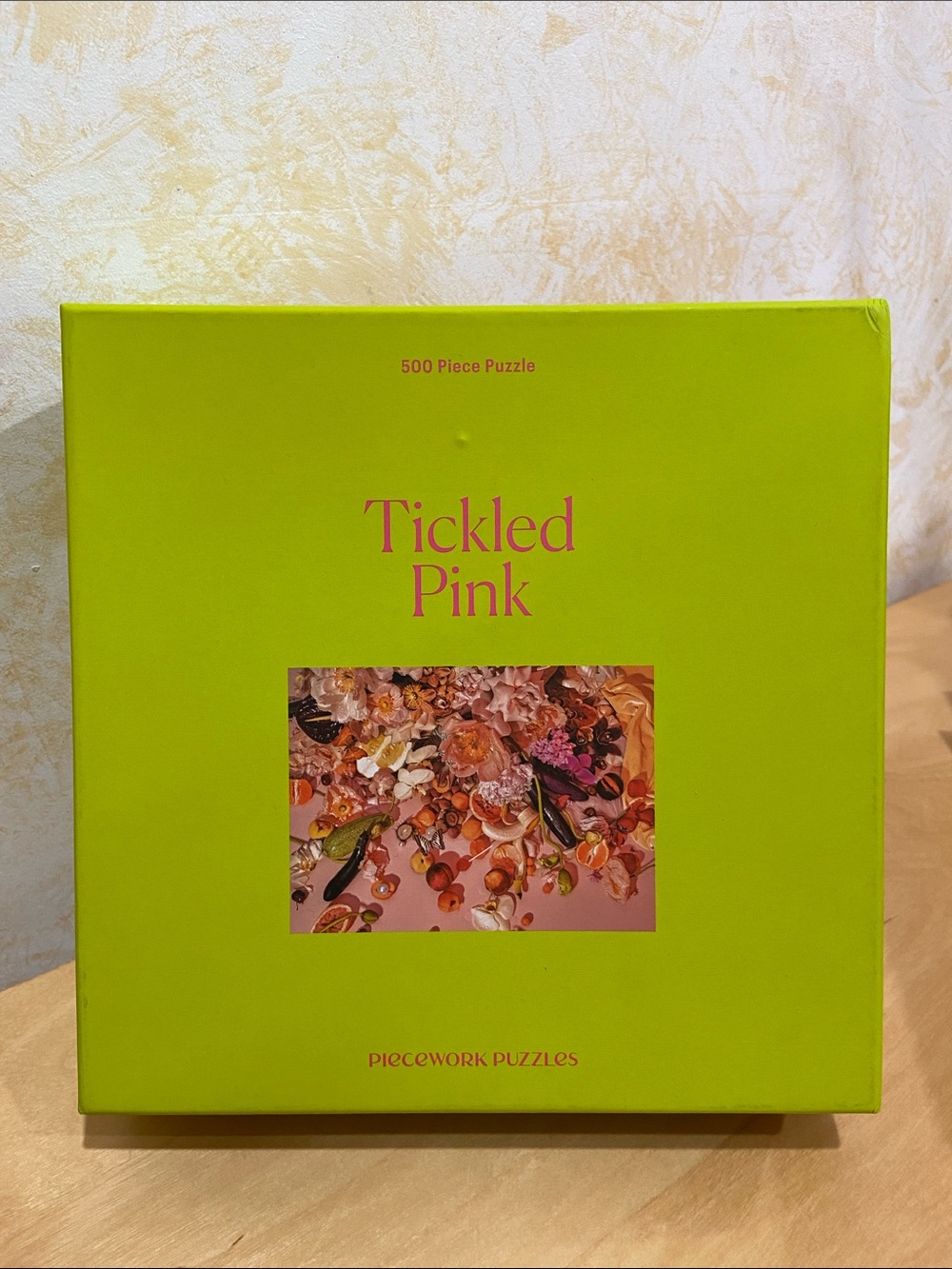 Piecework Tickled Pink - 500 Piece Puzzle